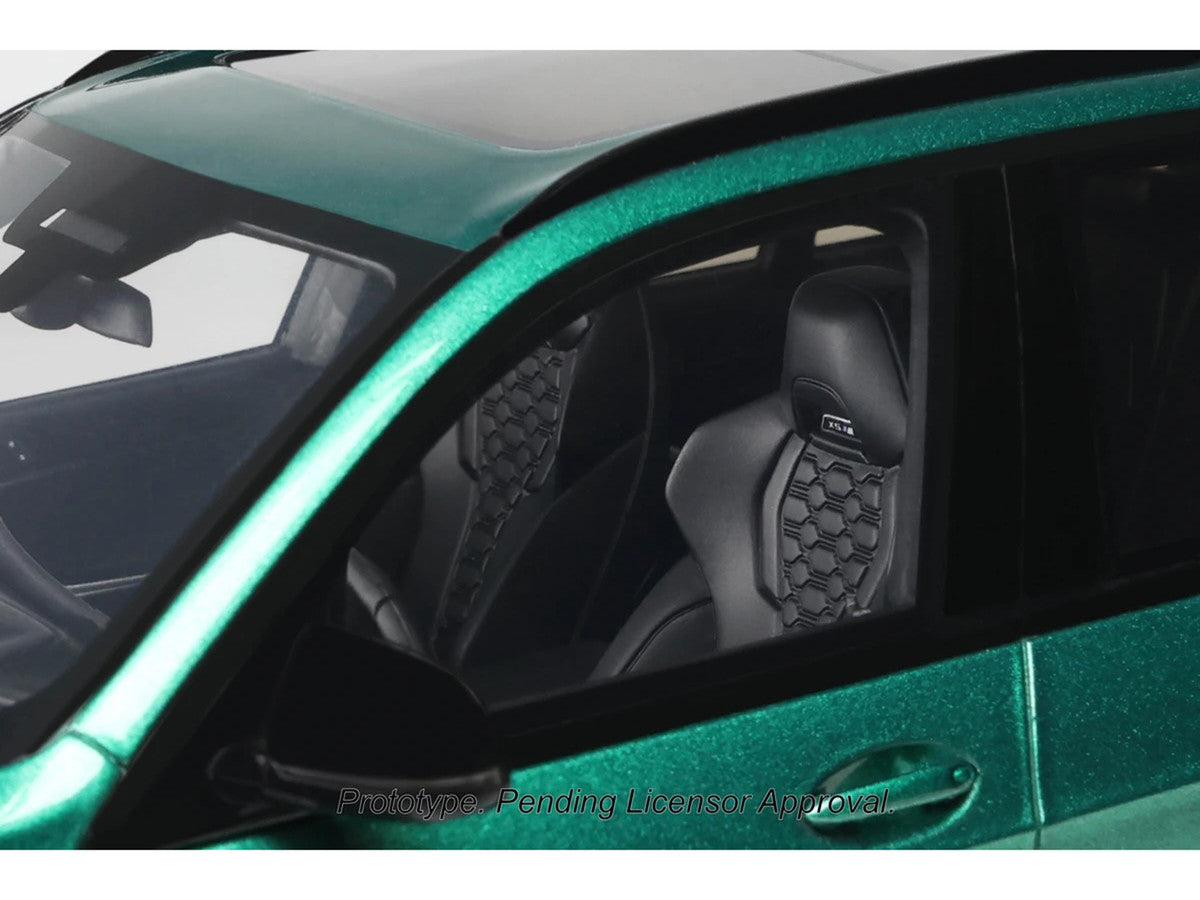 2023 BMW X5 M Competition Isle of Man Green Metallic 1/18 Model Car by GT Spirit LuxuryLifeWay Online Store