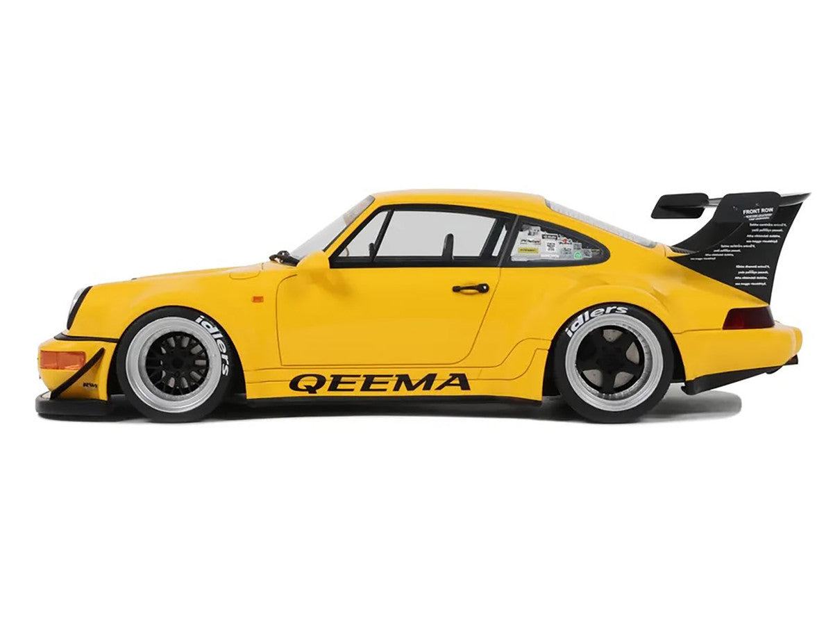 2024 Porsche 911 (964) RWB "Qeema" Yellow 1/18 Model Car by GT Spirit LuxuryLifeWay Online Store