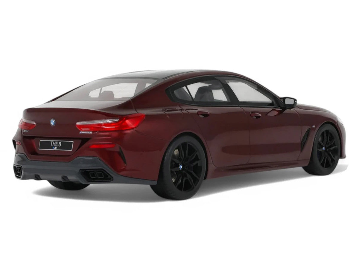 2023 BMW M850I xDrive M Performance Aventurine Red with Carbon Top 1/18 Model Car by GT Spirit LuxuryLifeWay Online Store
