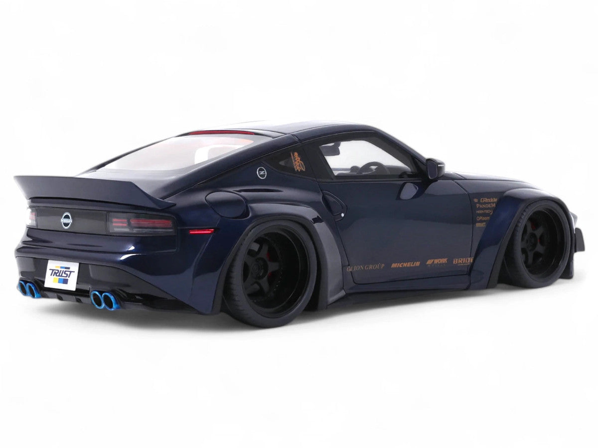 2023 Nissan 400Z by Pandem RHD (Right Hand Drive) Midnight Blue 1/18 Model Car by GT Spirit LuxuryLifeWay Online Store