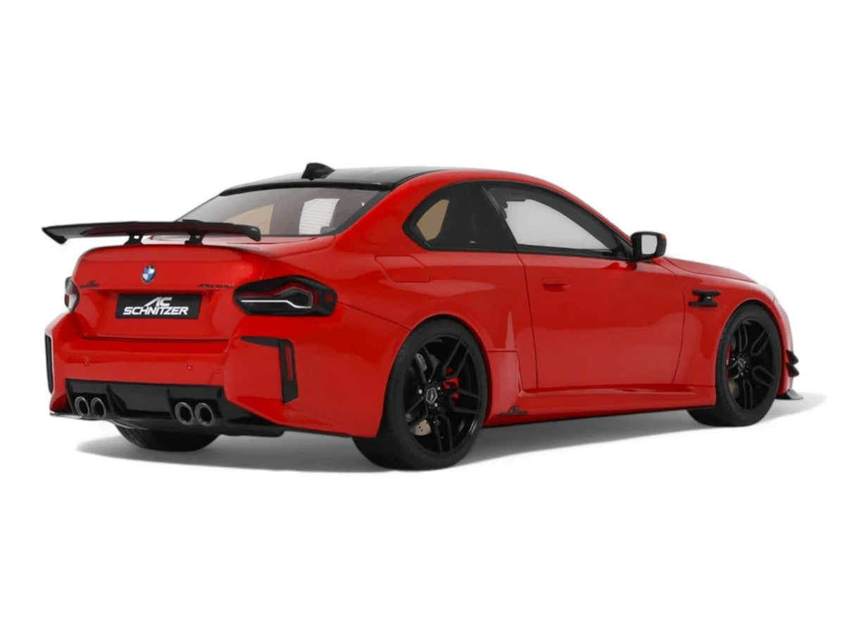 2023 AC Schnitzer ACS2 Sport (BMW M2) Toronto Red with Black Top 1/18 Model Car by GT Spirit LuxuryLifeWay Online Store