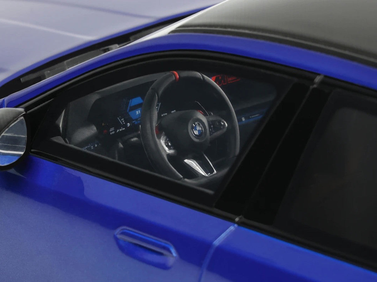 2024 BMW M5 (G90) Marina Bay Blue Metallic with Black Top 1/18 Model Car by GT Spirit LuxuryLifeWay Online Store