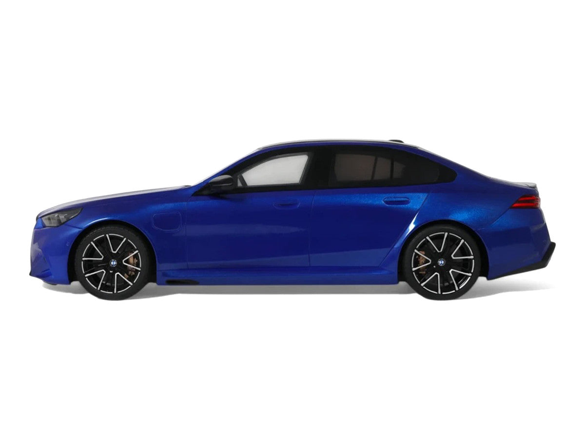2024 BMW M5 (G90) Marina Bay Blue Metallic with Black Top 1/18 Model Car by GT Spirit LuxuryLifeWay Online Store