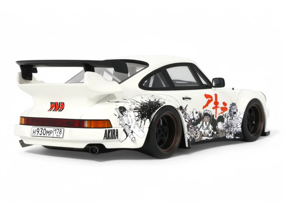 2024 RWB Akira White with Graphics "Akira" (1988) Movie 1/18 Model Car by GT Spirit LuxuryLifeWay Online Store