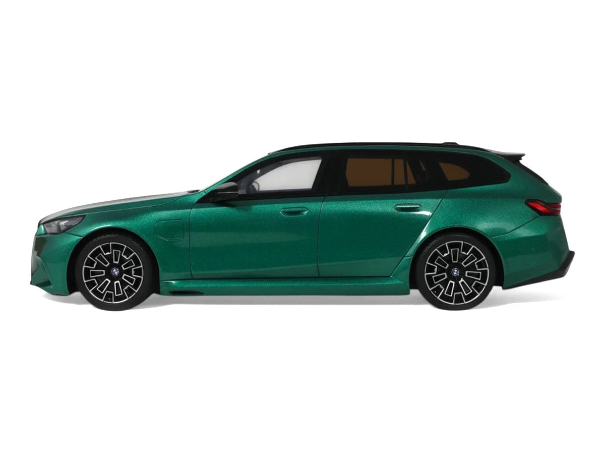 2024 BMW M5 Touring (G99) Isle of Man Green Metallic with Black Top 1/18 Model Car by GT Spirit LuxuryLifeWay Online Store