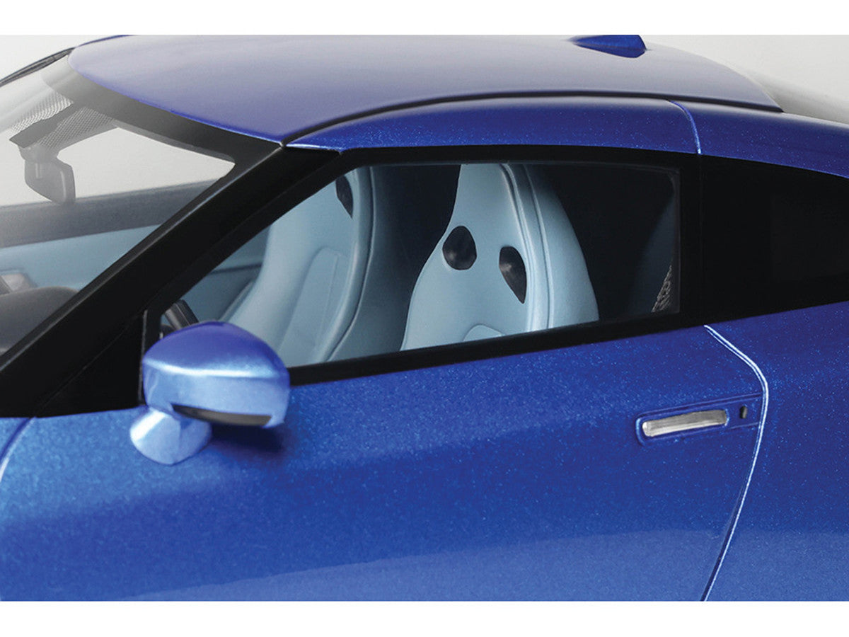 2024 Nissan GT-R Skyline Edition Bayside Blue Metallic 1/18 Model Car by GT Spirit LuxuryLifeWay Online Store