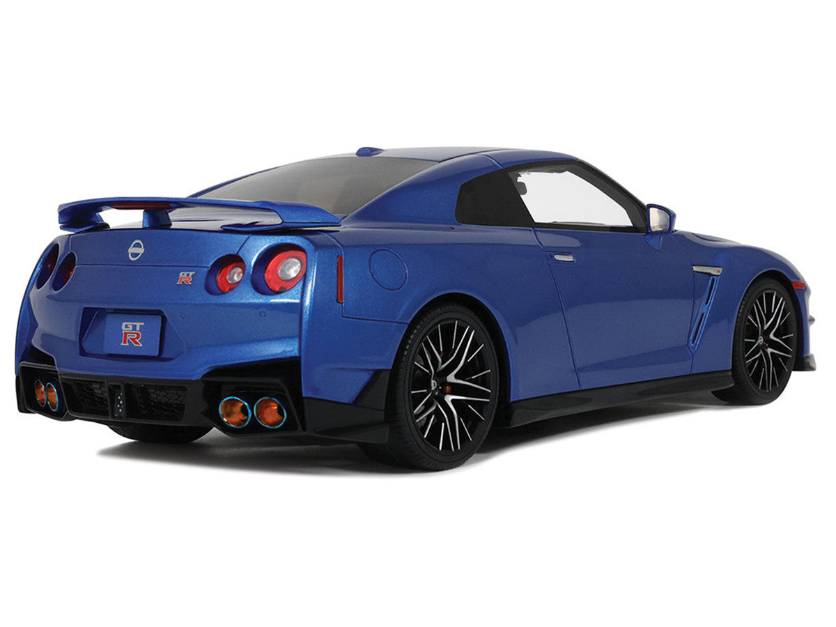 2024 Nissan GT-R Skyline Edition Bayside Blue Metallic 1/18 Model Car by GT Spirit LuxuryLifeWay Online Store