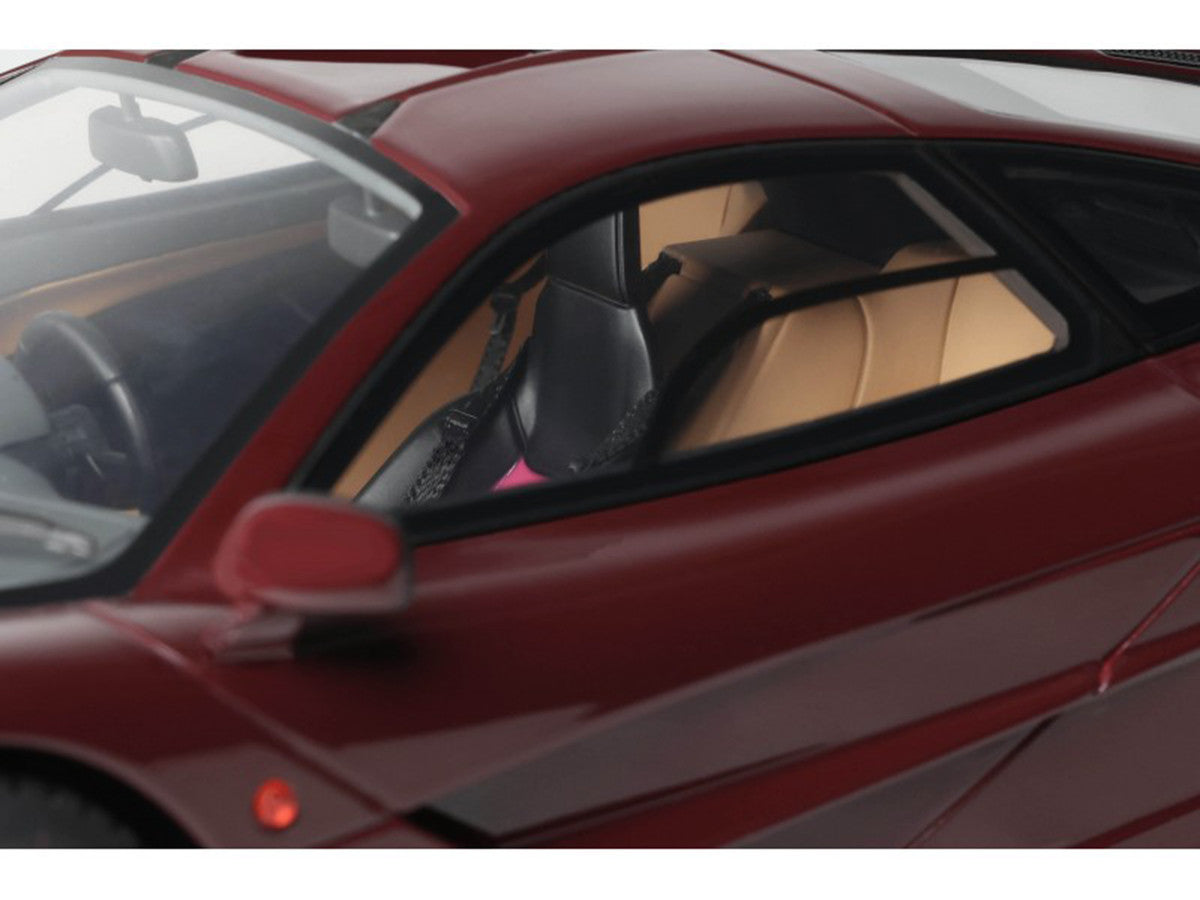 1992 McLaren F1 Dark Red 1/18 Model Car by GT Spirit LuxuryLifeWay Online Store