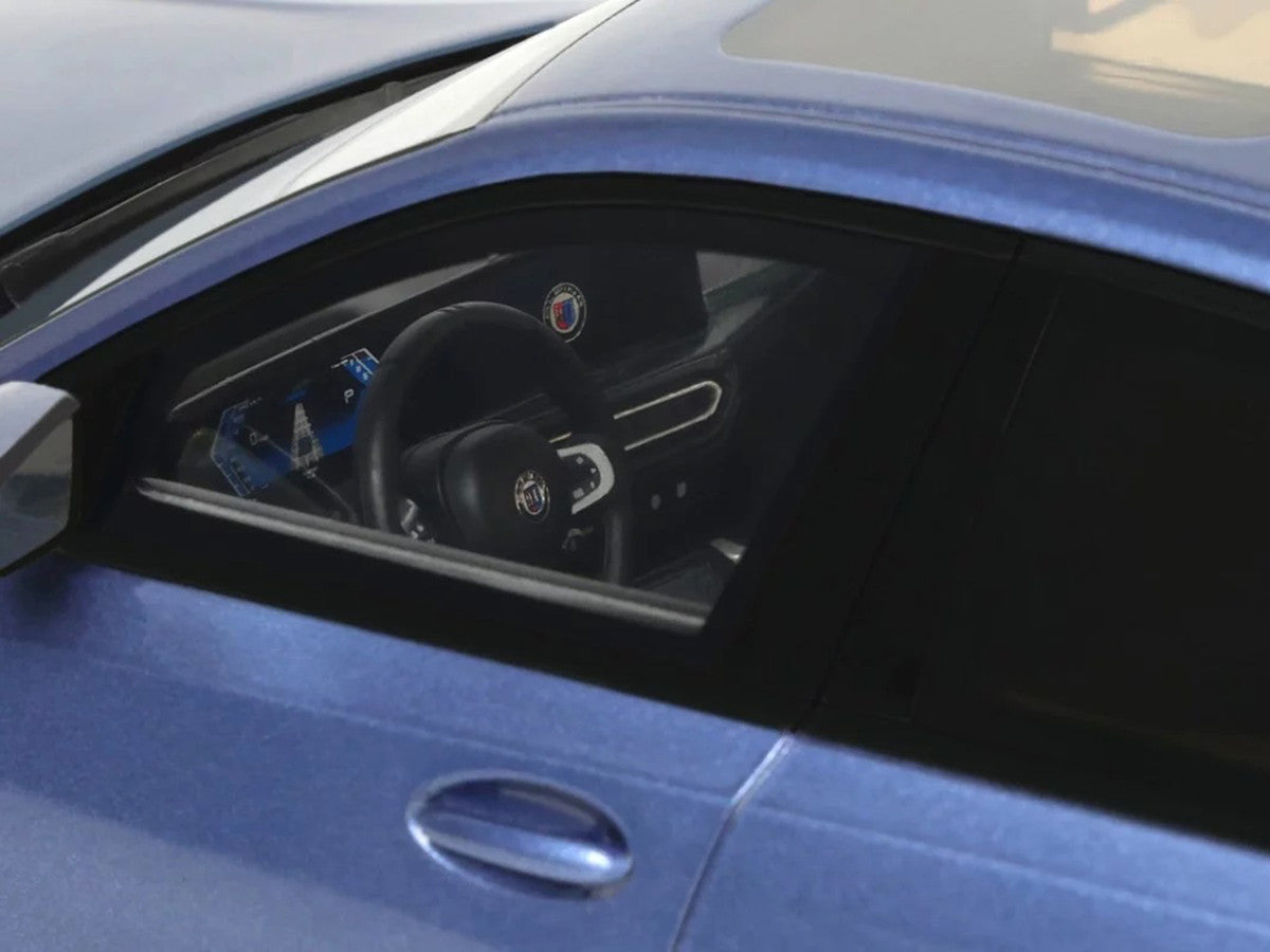 2024 BMW Alpina B3 GT Saloon Blue Metallic 1/18 Model Car by GT Spirit LuxuryLifeWay Online Store