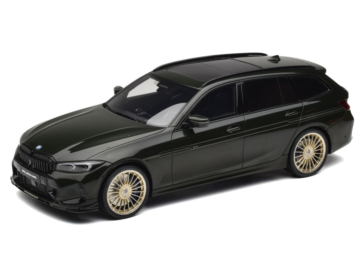 2025 BMW Alpina B3 GT Touring Green Metallic 1/18 Model Car by GT Spirit LuxuryLifeWay Online Store