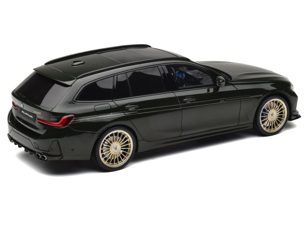 2025 BMW Alpina B3 GT Touring Green Metallic 1/18 Model Car by GT Spirit LuxuryLifeWay Online Store