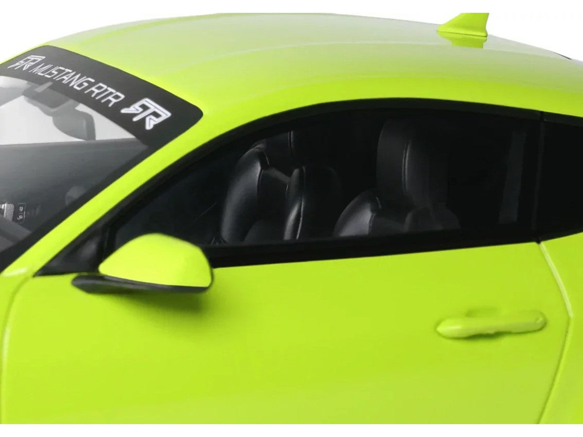 2025 Ford Mustang RTR Spec-3 Lime Green 1/18 Model Car by GT Spirit LuxuryLifeWay Online Store