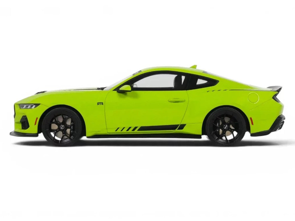 2025 Ford Mustang RTR Spec-3 Lime Green 1/18 Model Car by GT Spirit LuxuryLifeWay Online Store