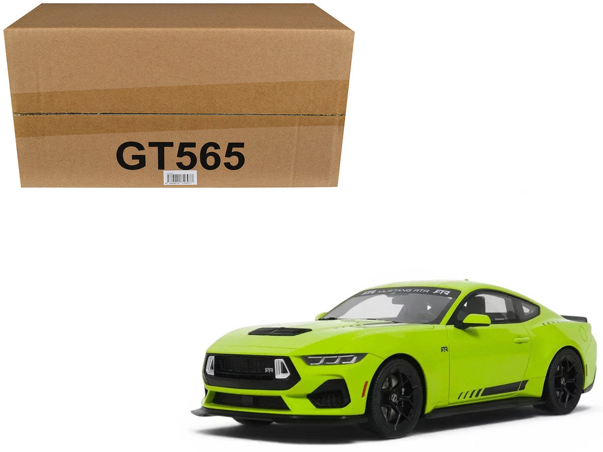 2025 Ford Mustang RTR Spec-3 Lime Green 1/18 Model Car by GT Spirit LuxuryLifeWay Online Store