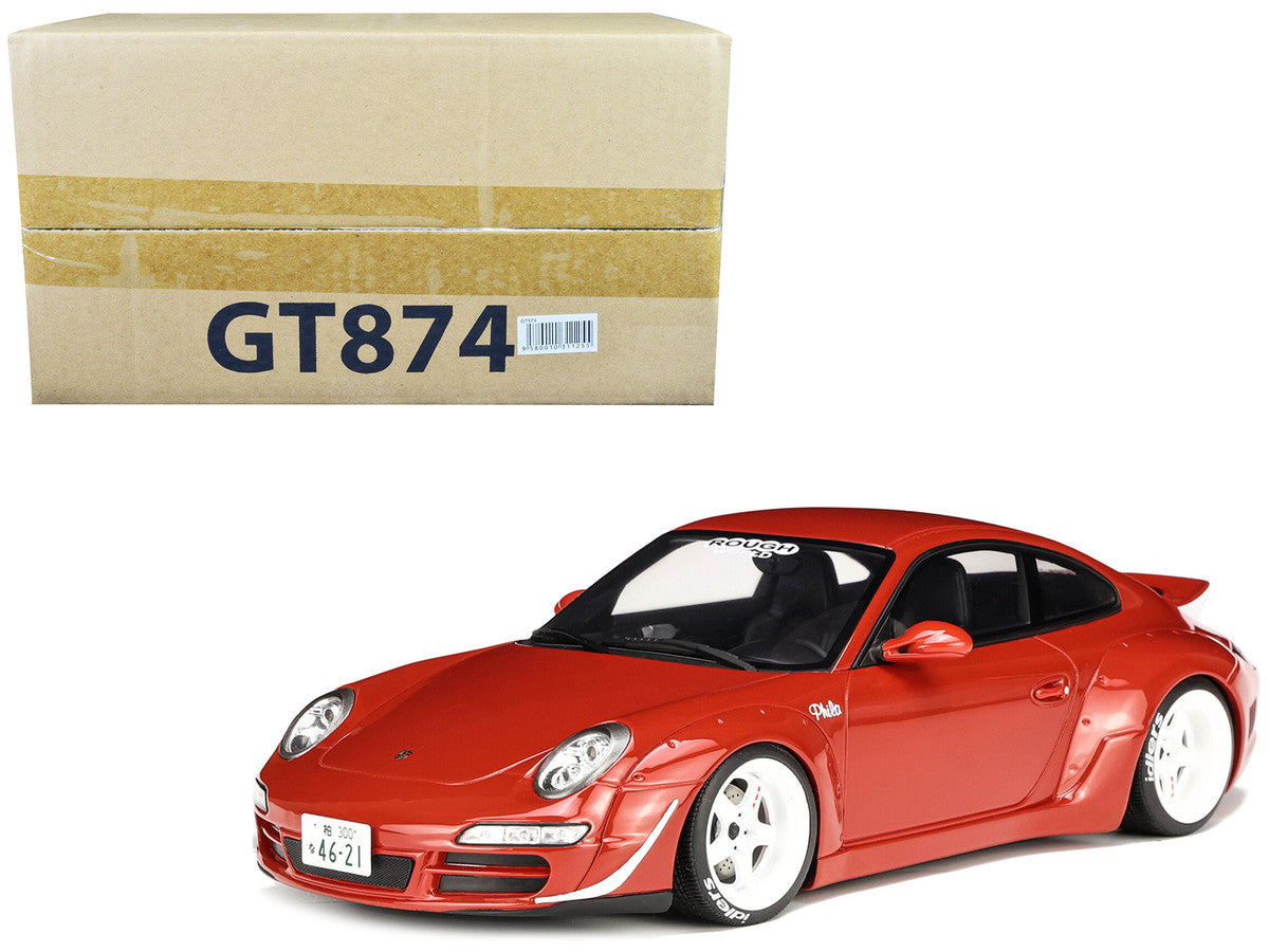 2021 Porsche 911 RWB "AKA Phila" Red 1/18 Model Car by GT Spirit LuxuryLifeWay Online Store