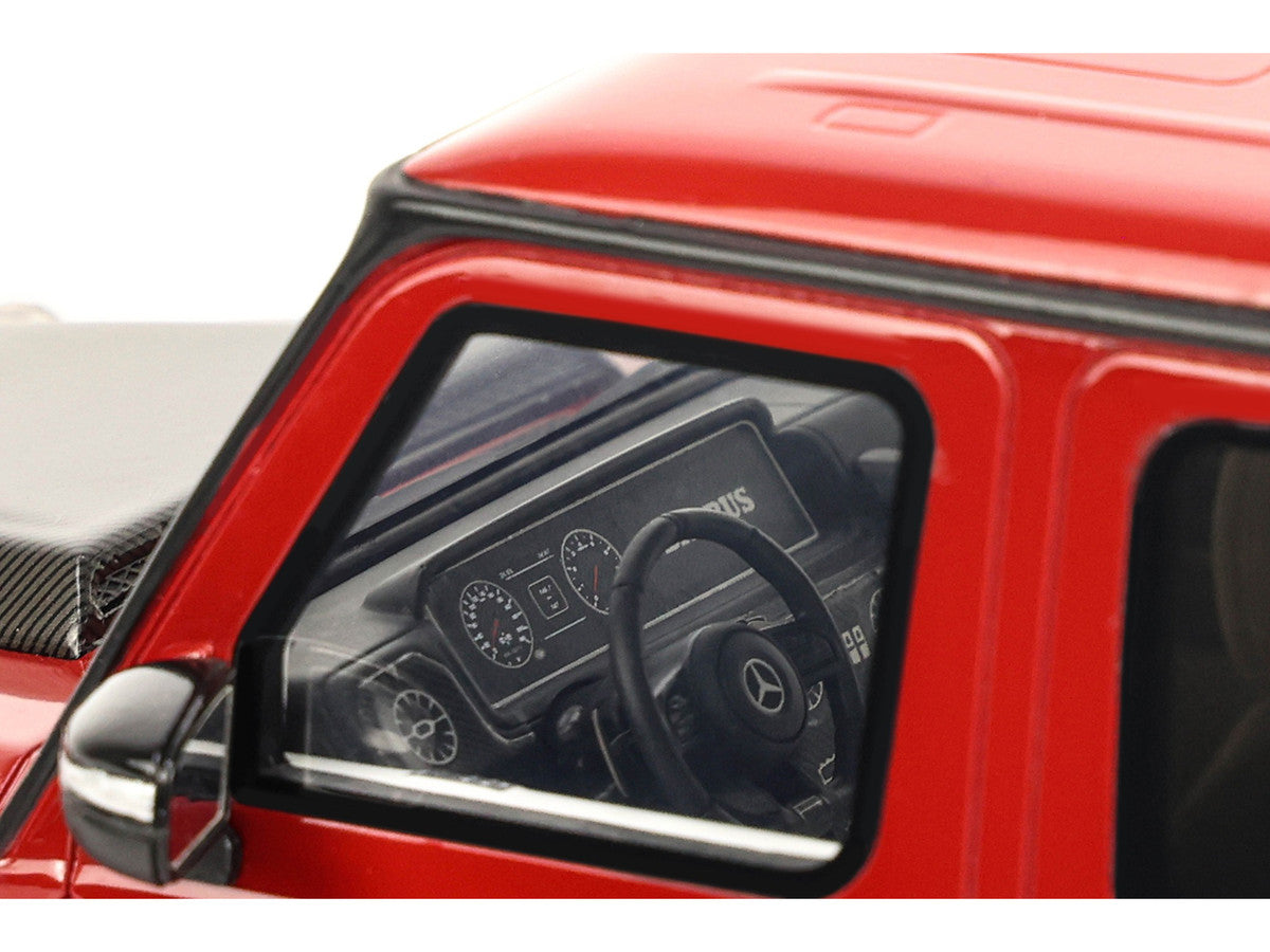 2022 Brabus 900 Rocket Edition Red with Carbon Hood 1/18 Model Car by GT Spirit LuxuryLifeWay Online Store