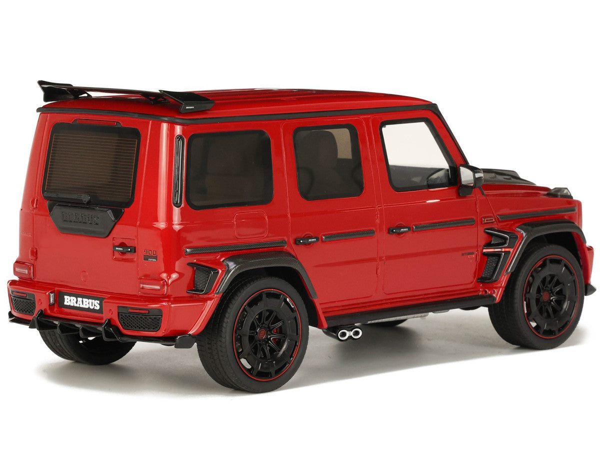 2022 Brabus 900 Rocket Edition Red with Carbon Hood 1/18 Model Car by GT Spirit LuxuryLifeWay Online Store