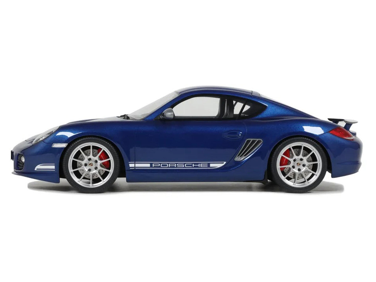 2012 Porsche Cayman R Aqua Blue Metallic 1/18 Model Car by GT Spirit LuxuryLifeWay Online Store