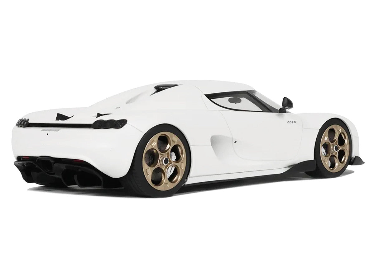 2024 Koenigsegg CC850 Crystal White 1/18 Model Car by GT Spirit LuxuryLifeWay Online Store