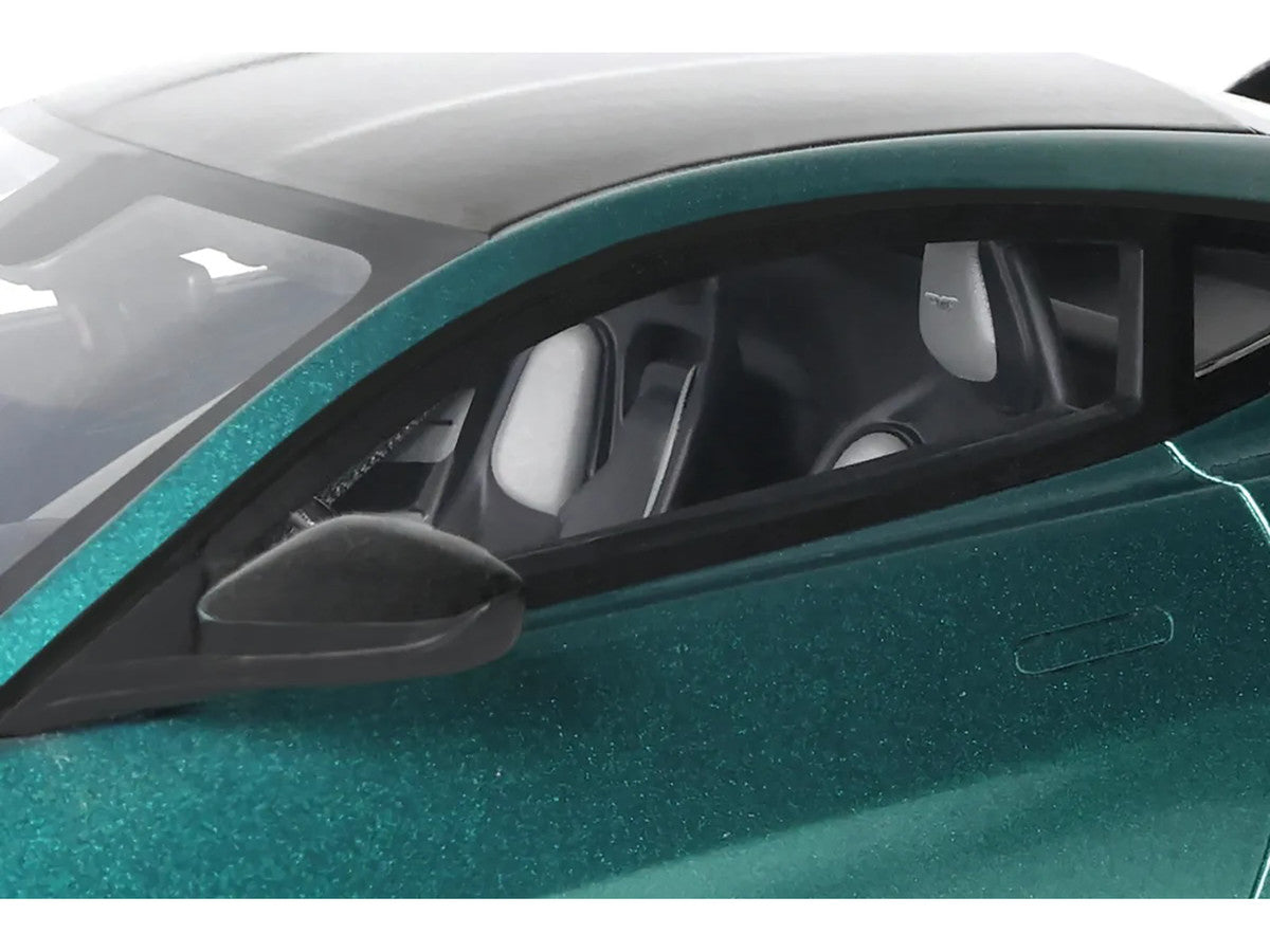 2023 Aston Martin Vantage V12 British Racing Green with Black Hood and Top 1/18 Model Car by GT Spirit LuxuryLifeWay Online Store