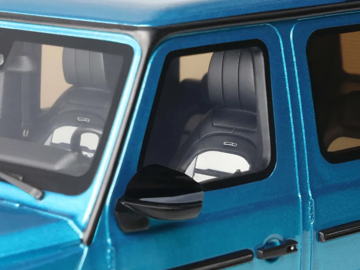 2024 Mercedes-Benz G 63 AMG Hyper Blue Magno Metallic 1/18 Model Car by GT Spirit LuxuryLifeWay Online Store