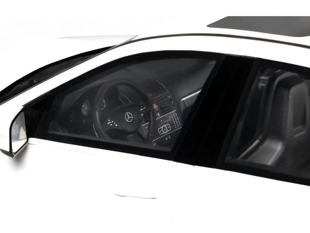2007 Mercedes-Benz C63 AMG Diamond White 1/18 Model Car by GT Spirit LuxuryLifeWay Online Store