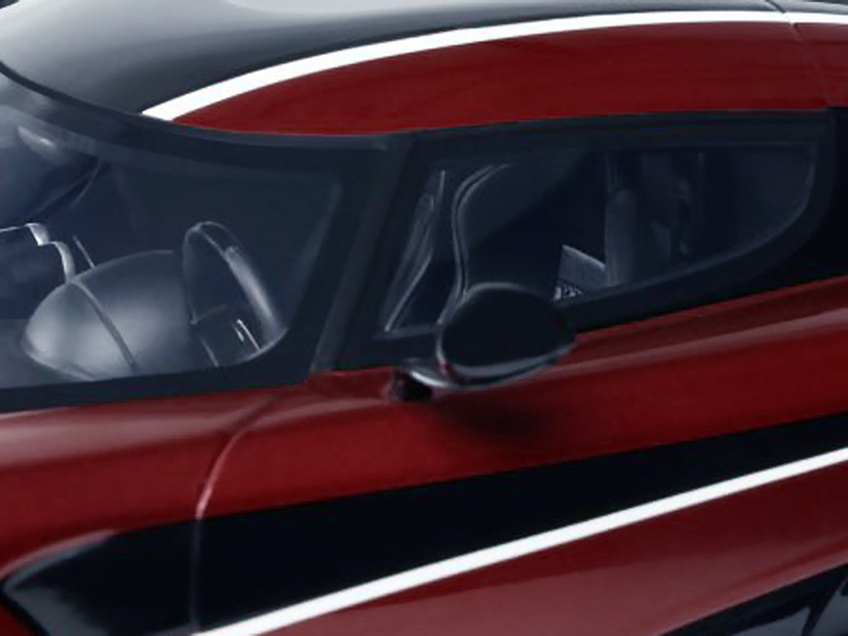 2017 Koenigsegg Agera RS Deep Red Metallic with Black Stripes 1/18 Model Car by GT Spirit LuxuryLifeWay Online Store