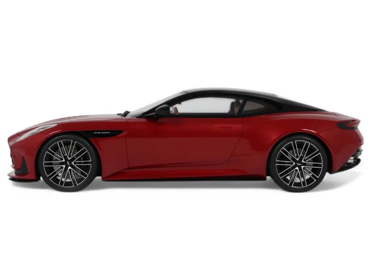 2023 Aston Martin DB12 Hyper Red with Black Top 1/18 Model Car by GT Spirit LuxuryLifeWay Online Store
