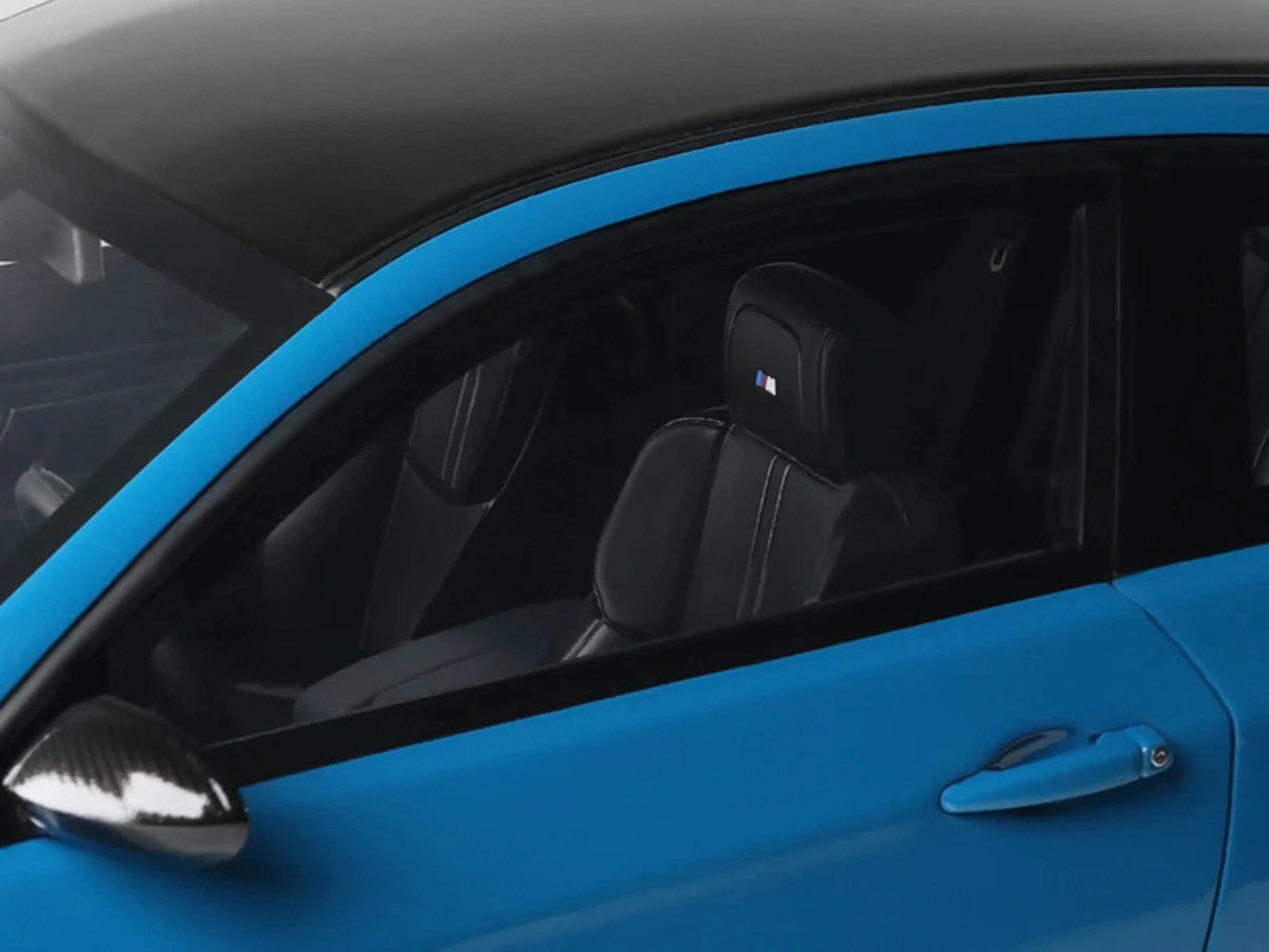 2007 BMW M3 E92 Blue Metallic with Black Top 1/18 Model Car by GT Spirit LuxuryLifeWay Online Store
