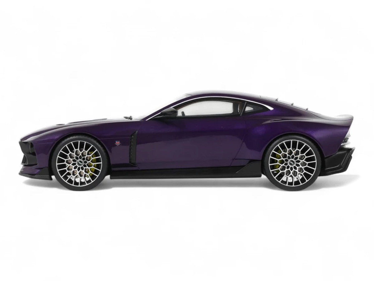 2023 Aston Martin Valour Purple Metallic 1/18 Model Car by GT Spirit LuxuryLifeWay Online Store