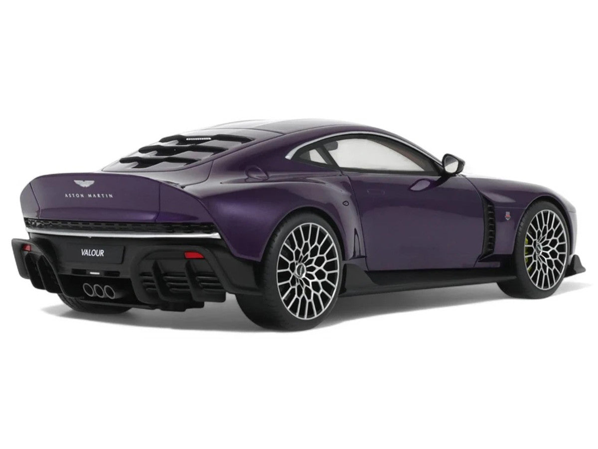 2023 Aston Martin Valour Purple Metallic 1/18 Model Car by GT Spirit LuxuryLifeWay Online Store