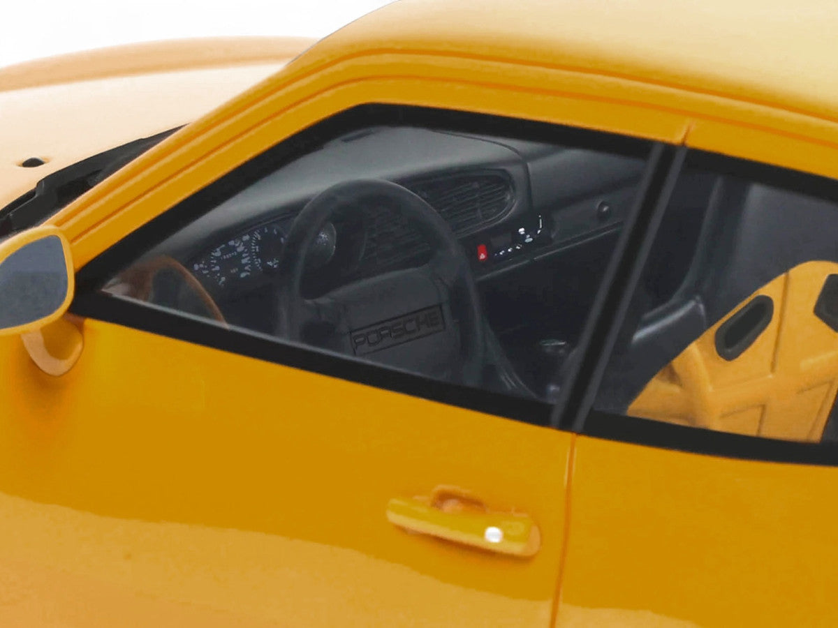 1993 Porsche 968 Turbo S Yellow 1/18 Model Car by GT Spirit LuxuryLifeWay Online Store
