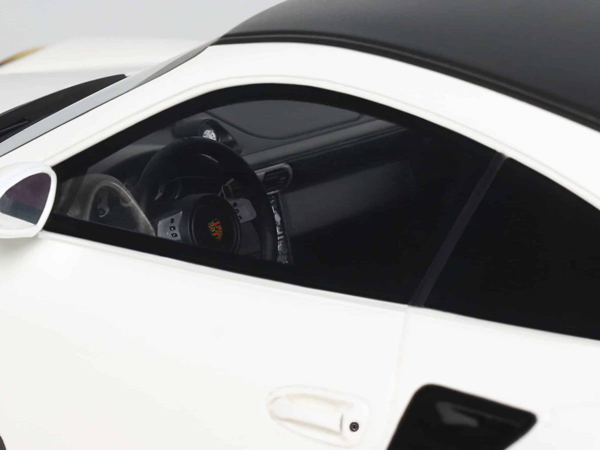 2024 Porsche 911 Turbo LB-Works White with Black Top 1/18 Model Car by GT Spirit LuxuryLifeWay Online Store