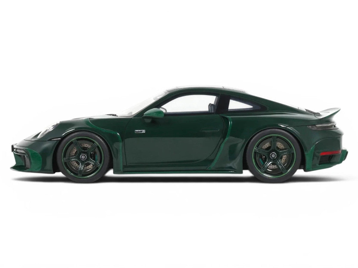 2024 Brabus 900 Rocket-R Green Metallic with Green Carbon Hood 1/18 Model Car by GT Spirit LuxuryLifeWay Online Store
