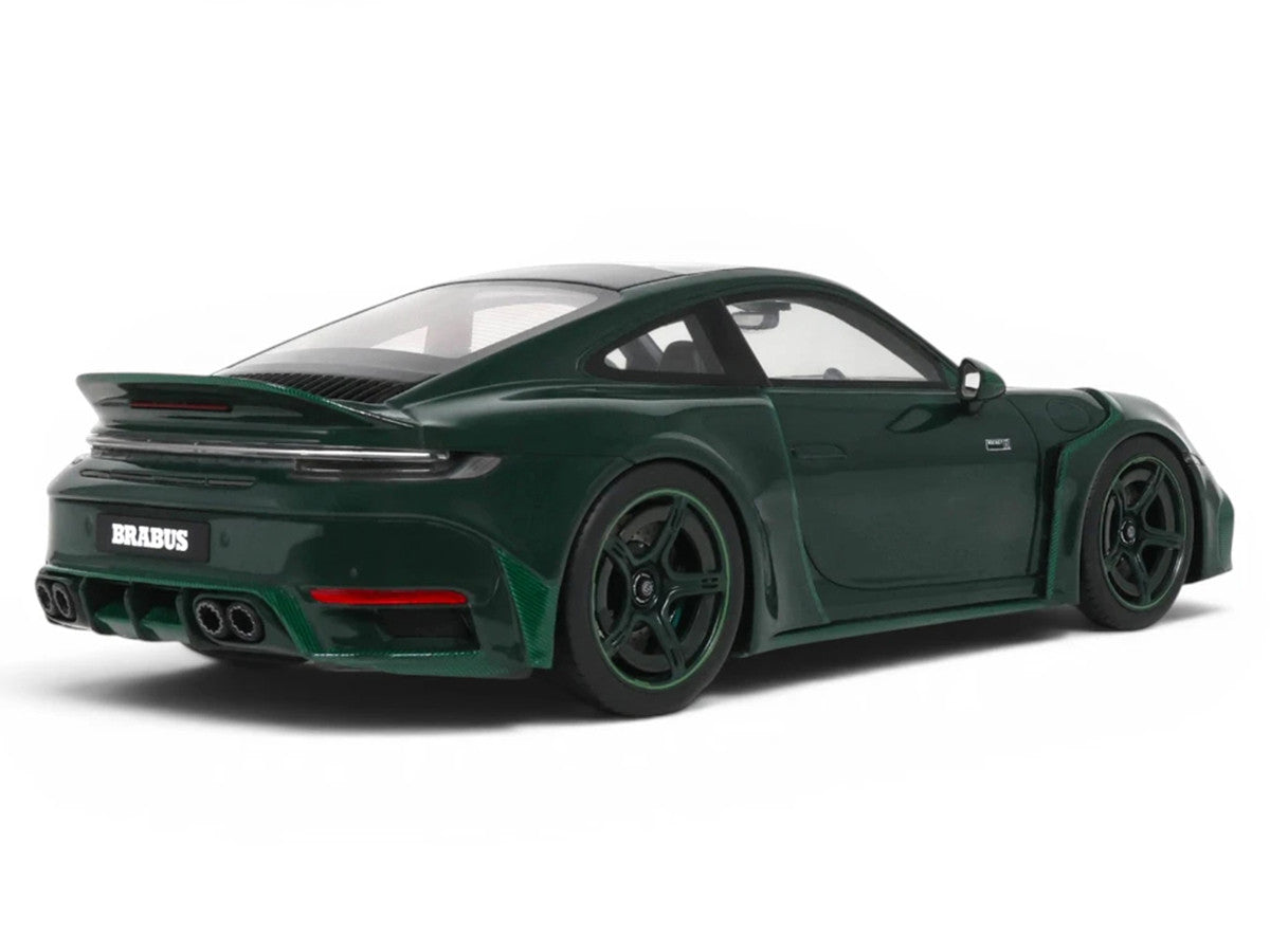 2024 Brabus 900 Rocket-R Green Metallic with Green Carbon Hood 1/18 Model Car by GT Spirit LuxuryLifeWay Online Store