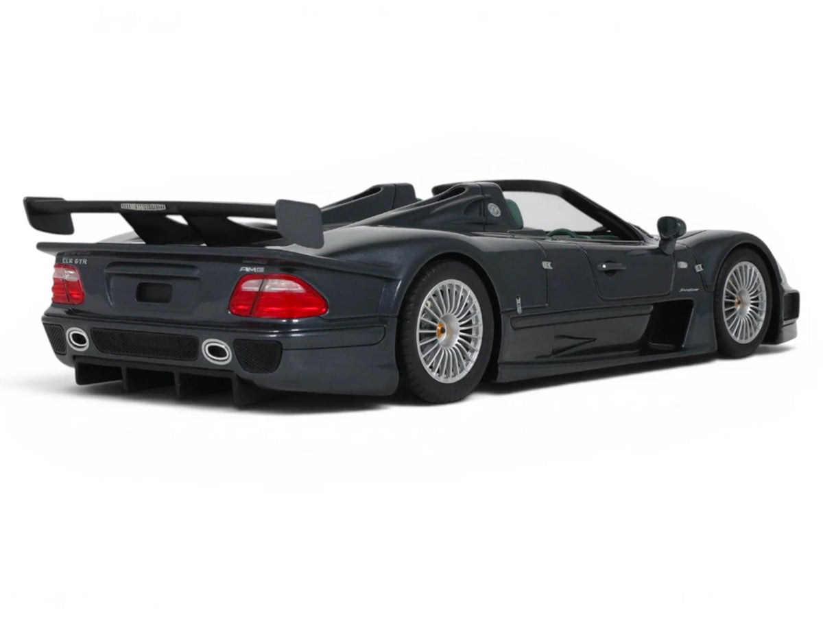 1999 Mercedes-Benz AMG CLK-GTR Roadster Gray Metallic 1/18 Model Car by GT Spirit LuxuryLifeWay Online Store