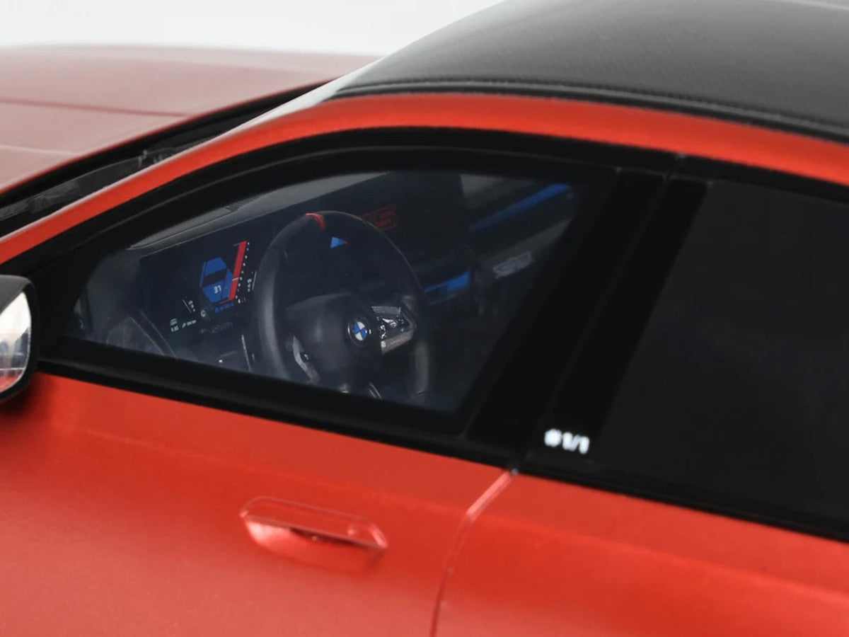 2025 BMW M5 (G90) Pebble Beach Edition Fire Orange Metallic with Black Top 1/18 Model Car by GT Spirit LuxuryLifeWay Online Store