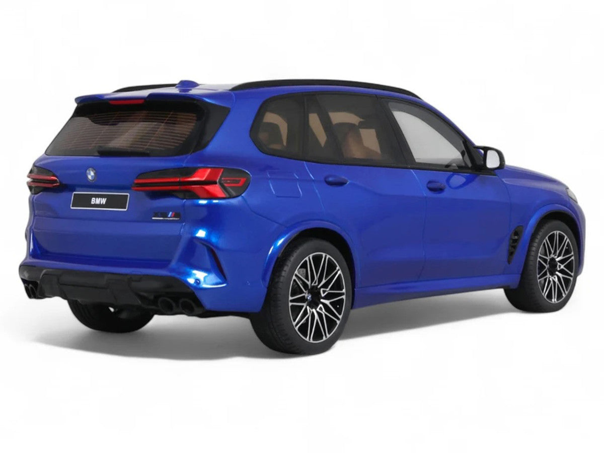 2023 BMW X5 M Competition Blue Metallic with Black Top 1/18 Model Car by GT Spirit LuxuryLifeWay Online Store