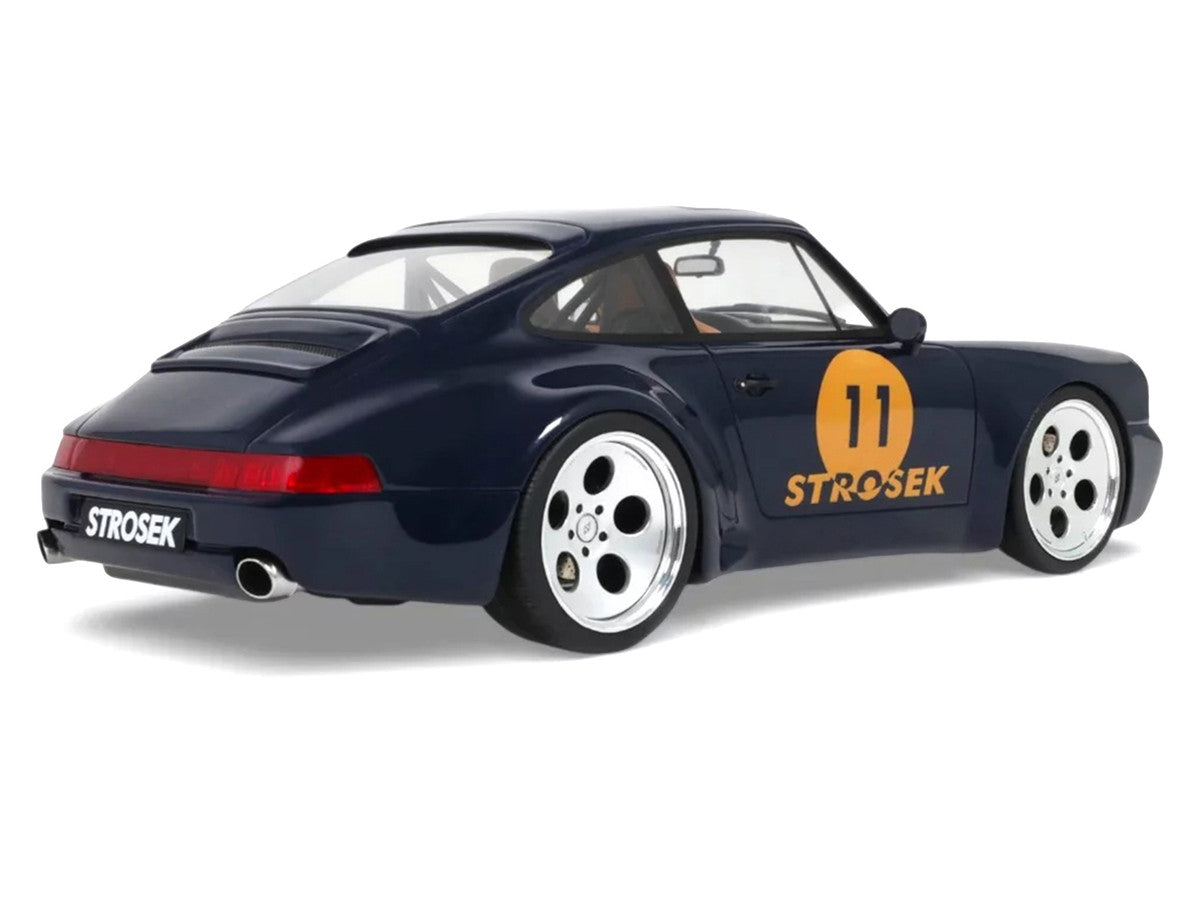 2024 Porsche 911 Strosek Mega 30 #11 Blue 1/18 Model Car by GT Spirit LuxuryLifeWay Online Store