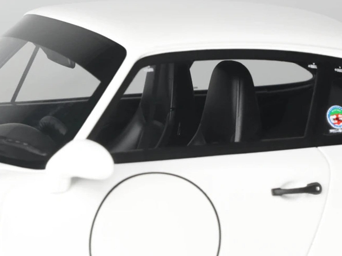 1992 Porsche 911 (964) "Carrera Cup - USA Edition" White 1/18 Model Car by GT Spirit LuxuryLifeWay Online Store