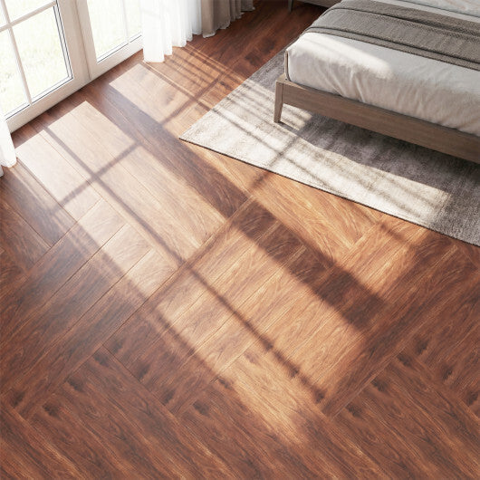 Floor Tile Vinyl Flooring Waterproof Vinyl Plank Flooring-Brown LuxuryLifeWay Online Store