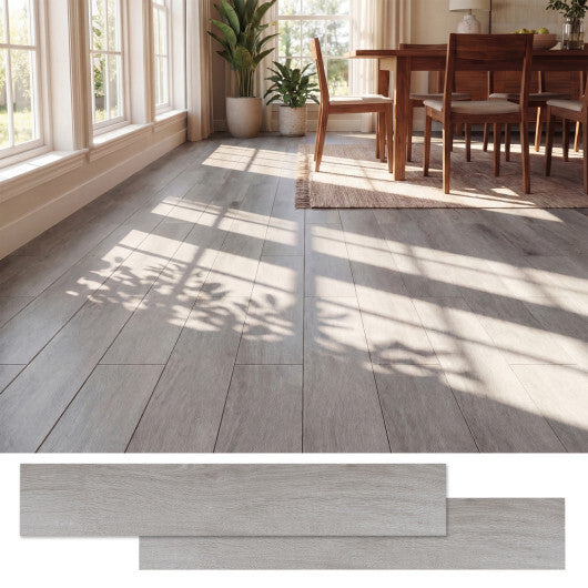 Floor Tile Vinyl Flooring Waterproof Vinyl Plank Flooring-Brown LuxuryLifeWay Online Store