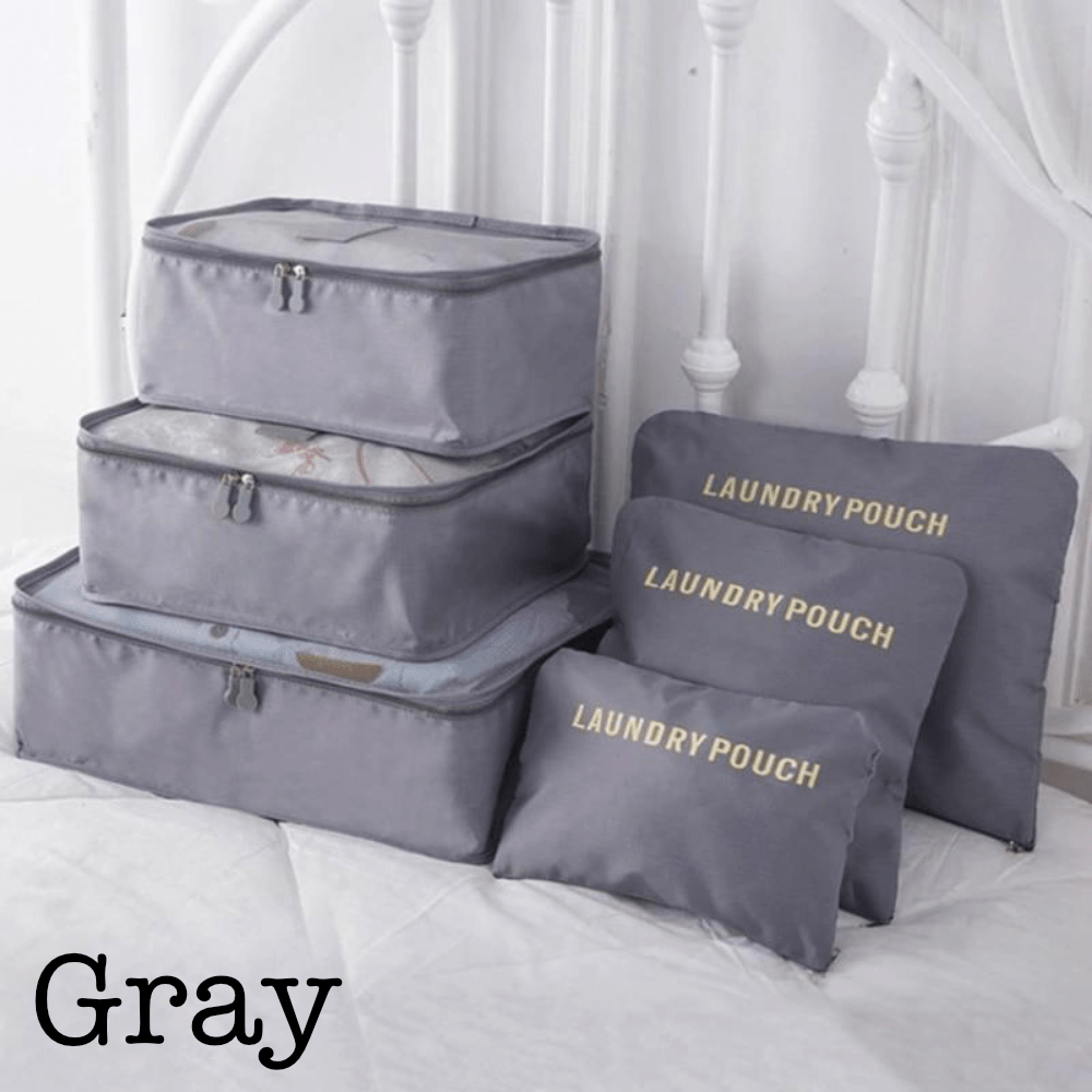 6 Piece Travel Organizer LuxuryLifeWay Online Store