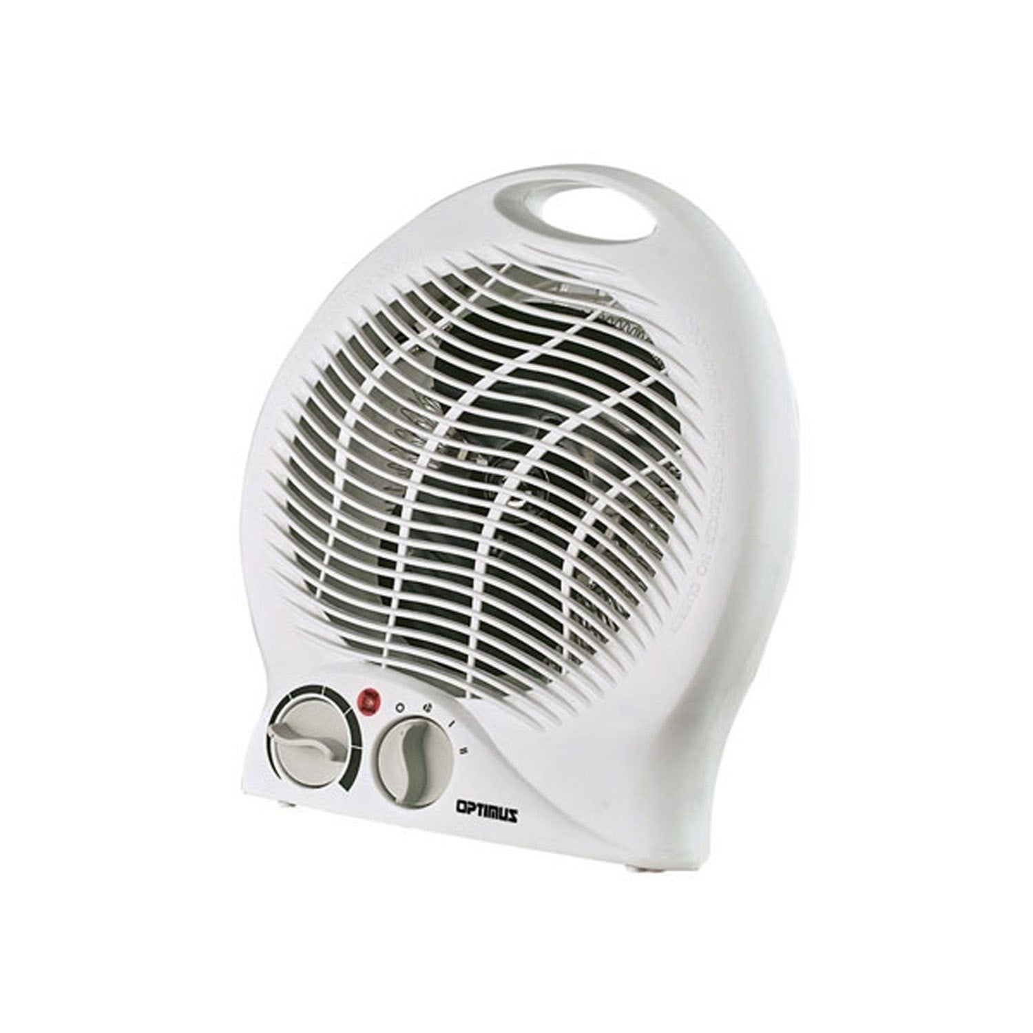 Optimus Portable Fan Heater with Thermostat in White LuxuryLifeWay Online Store