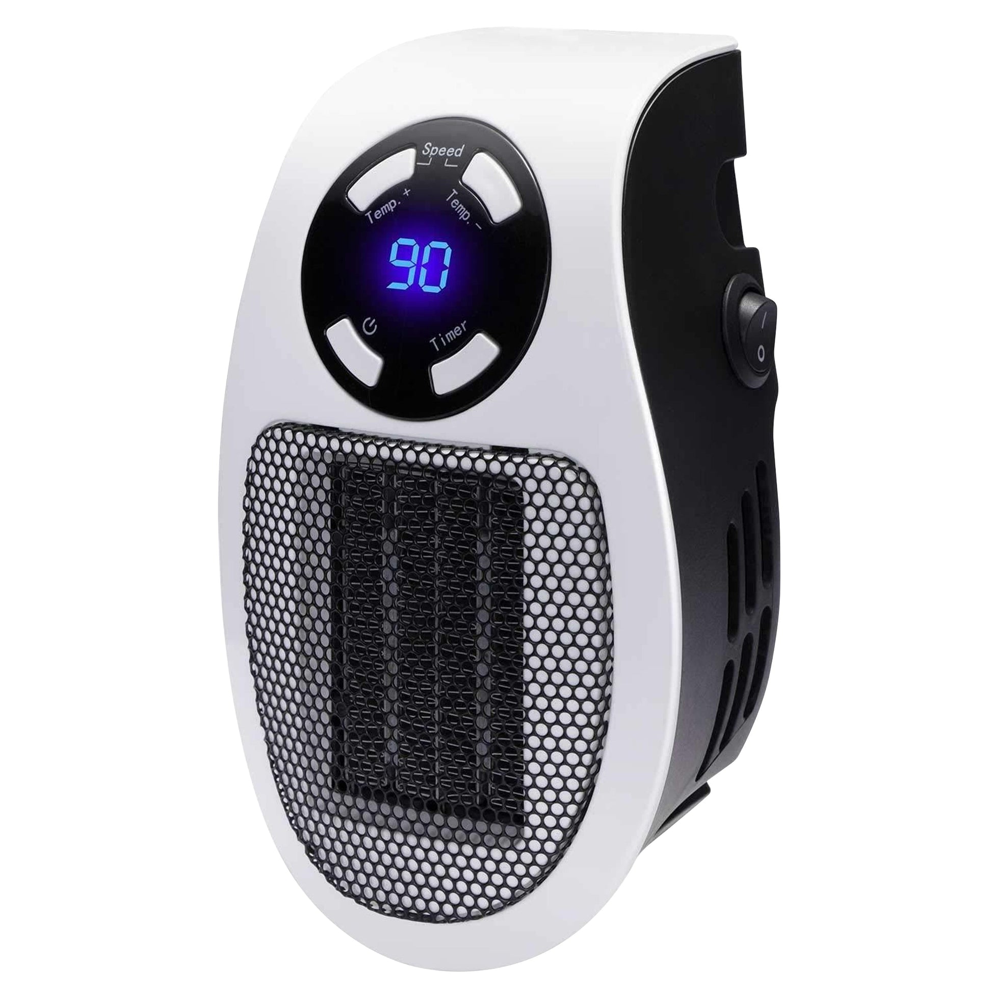 Brentwood 350 Watt Plug-In Wall Outlet Personal Space Heater in White LuxuryLifeWay Online Store