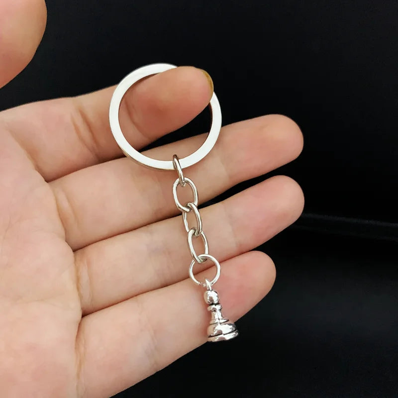New Products/Chess and Card Pendant Keychain Alloy Pendant Keychain Entertainment Game Jewelry Discover Jewelry Gift Pi-Mart