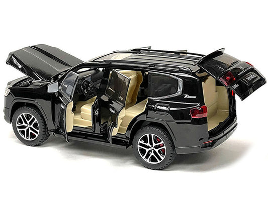 Toyota Land Cruiser Black Metallic 1/24 Diecast Model Car LuxuryLifeWay Online Store