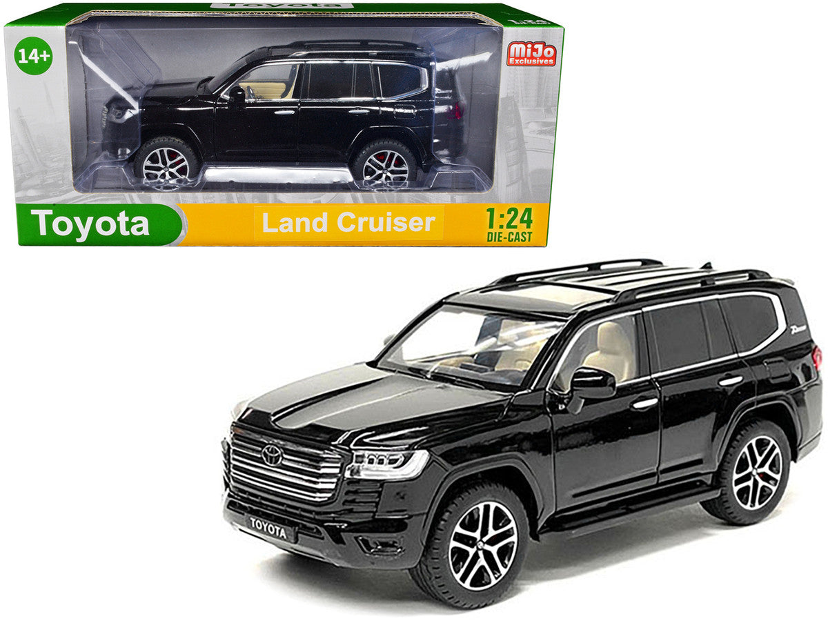 Toyota Land Cruiser Black Metallic 1/24 Diecast Model Car LuxuryLifeWay Online Store
