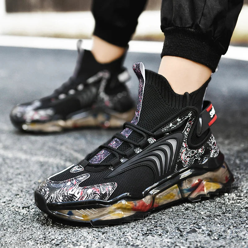 Shoes men Sneakers Male casual Mens Shoes tenis Luxury shoes Trainer Race Breathable Shoes fashion loafers running Shoes for men Pi-Mart