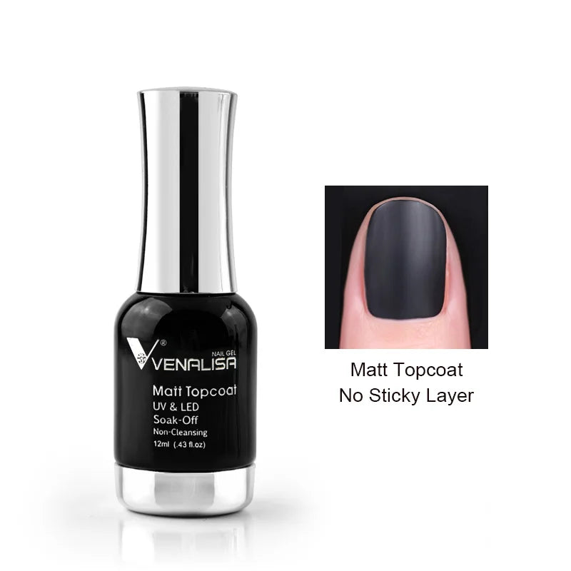 VENALISA Nail Gel Varnish TPO FREE Soak Off UV LED Organic Odorless Enamels Nail Art Colors 12ml 120Colors UV Gel Nail Polish Tri Light Beauty